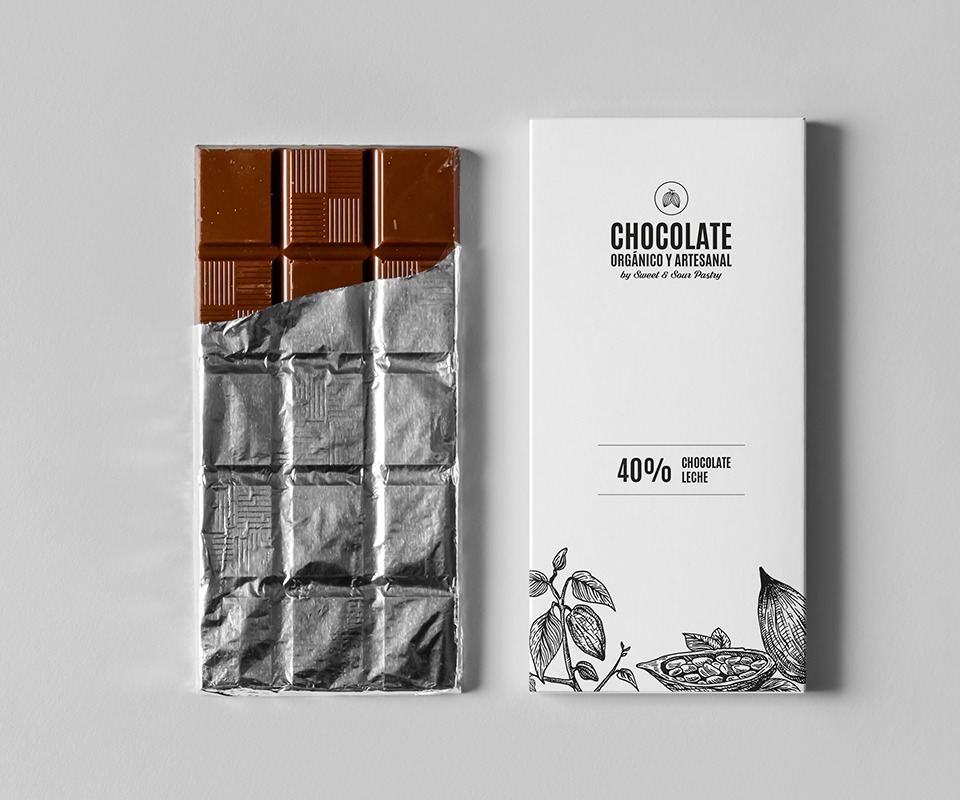 chocolate branding package